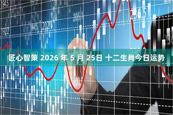 匠心智策 2026 年 5 月 25日 十二生肖今日运势